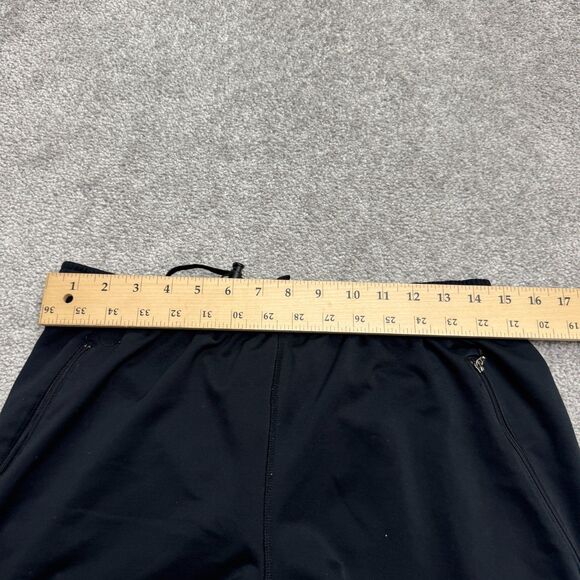 Nike Dri-Fit Vintage 90's Jogger Pants Mens Large Black Ankle Zip Pockets Active - Picture 10 of 14